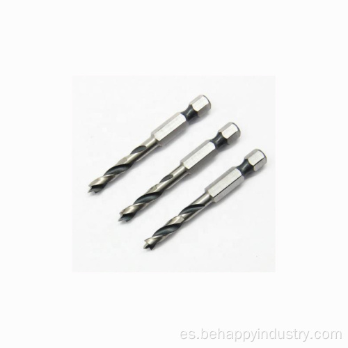 1/4 hex shank hss stubby set de broca